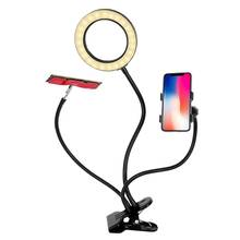 Lámpara LED de aumento con abrazadera, 3 modos de Color, lámpara LED de aumento de 10X, luz de lupa de cuello de cisne ajustable Flexible de 360 ° 2024 - compra barato