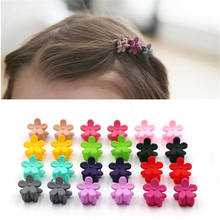 10 X Women Baby Girls Mini Hair Claw Cute Candy Color Flower Hair Jaw Clip Hairpin Headwear Hair Accessories Wholesale Price 2024 - buy cheap