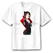 New Anime Print Kawaii Kaguya-sama Love Is War Unisex T-shirt Harajuku Men Tshirt Japanese Funny Top Casual Tee Cotton  Tshirt 2024 - buy cheap