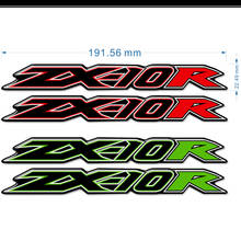 Эмблема значок Логотип для Kawasaki Ninja ZX-10R ZX10R ZX 10R бак обтекатель верхняя оболочка газ наколенник наклейки 2018 2019 2020 2024 - купить недорого