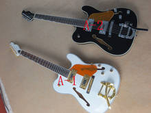 new Thailand calls F-hole guitar empty heart red rocker gold accessories  Electric Guitar   @9 2024 - buy cheap