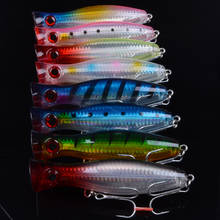 8pcs Big Popper Wobbler Hard Isca Artificial Topwater Fishing Lure 12cm 40g Long Shot Crankbait Fishing Bait Pike Bass Leurre 2024 - buy cheap