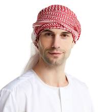 Cachecol muçulmano hijab, cachecol para cabeça tático multifuncional, bandana, islâmico, militar, xadrez, com borla, cachecol 2024 - compre barato