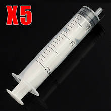 5Pcs 20ml Plastic Syringe Translucent Measuring Syringe Hydroponics Measuring Nutrient Hydroponics For Cat Feeding Accessories 2024 - buy cheap