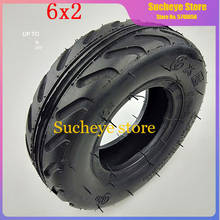 Neumático de 6x2 para patinete eléctrico, tubo interior de 6x2, para silla de patinete, camión, uso de 6 ", F0 2024 - compra barato