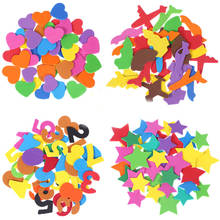 Sponge Patch Self Adhesive Manual DIY Production Children Sticker Kindergarten Foam Paper Kids Toys Multicolor 2024 - buy cheap