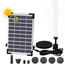 5w solar powered bomba fonte flutuante fonte solar fonte de água do jardim piscina lagoa decoração painel solar alimentado fonte 2024 - compre barato