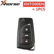 XHORSE-mando a distancia Universal inalámbrico para Toyota Style, 3 botones, herramienta de llave VVDI, versión en inglés, 1 unidad 2024 - compra barato