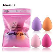 4 Piece/pack Cosmetic Foundation Puff Beauty Makeup Sponges Soft Gourd Drop Shape Powder Blush BB Cream Make Up Tool Wholesale 2024 - buy cheap