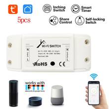 10A DIY Module Wifi Light Switch Wireless APP Remote Control Switch Smart Home Electrical Switches Smart House Alexa Google Home 2024 - buy cheap