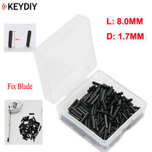 100 * Remote Control Key Blank Fixed Pin 1.6MM PIN Fixed for Folding Remote Key Blade L:8MM D:1.6MM for KD / VVDI Key 2024 - buy cheap