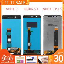 Для Nokia 5,1 ЖК-дисплей сенсорный экран дигитайзер TA 1024 1027 1044 1053 1008 1030 1109 для Nokia 5 5,1 Plus ЖК-экран X5 2024 - купить недорого