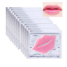 5/8/10 Pack Crystal Collagen Lip Mask Gel Lip Membrane Hydrating Lip Mask Moisturizing Essence Anti-Wrinkle Lips Enhancer Pads 2024 - buy cheap