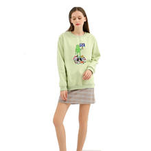 Fashion Hoddies for Teen Girls Oversize Crewneck Sweetshirt Women Oversized Cute Oversized Hoodies Frog Gothic Sweatshirts Women 2024 - buy cheap