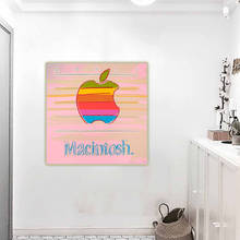 Citon Andy Warhol-lienzo de Apple Macintosh Pop Art, pintura al óleo, póster artístico, imagen impresa decorativa, decoración de pared para el hogar 2024 - compra barato