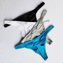 Men Sexy Underwear Transparent Personal Briefs Bikini G-string Thong Jocks Tanga Underpants Man Shorts Exotic T-back HT026 2024 - buy cheap