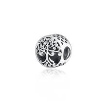 SALE! 925 Sterling Silver Beads Fit Original Pandora Bracelets Family Tree Charm Women DIY Fashion Jewelry Gift 2024 - buy cheap