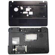 Estojo para laptop toshiba satellite c650 c655 c655d, capa superior/capa inferior para notebook 2024 - compre barato