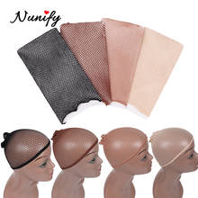 Nunify Elastic Wig Cap Top Hair Wigs Fishnet Liner Weaving Mesh Stocking Net For Women Hair Wigs Stocking Cap Weaving Mesh Net 2024 - buy cheap