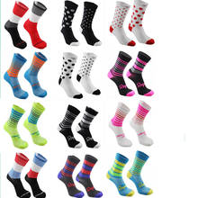 Professional brand sport socks Breathable Road Bicycle Socks Outdoor Sports Racing Cycling Socks 2024 - buy cheap