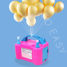 1PC EU Plug Balloon Pump Portable Air Compressor High Voltage Double Hole Electric Balloon Inflator Pump Air Blower 2024 - buy cheap