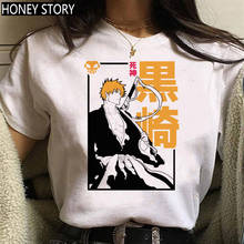 Camisetas gráficas de Bleach Ichigo, camiseta de Anime japonés para mujer, camiseta Kawaii de dibujos animados de Death Note, camisetas Harajuku para mujer, camisetas Unisex 2024 - compra barato