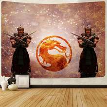 Simsant Japanese Cartoon Anime Tapestry Ninja Warrior Wall Hanging Tapestries for Living Room Bedroom Dorm Home Blanket Decor 2024 - buy cheap