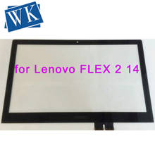 Digitalizador de pantalla táctil Original de 14 pulgadas, piezas de repuesto de Panel de lente con Sensor de cristal para Lenovo Flex 2 14 20404 20432 Flex 2 14D 20376 2024 - compra barato