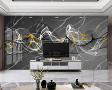 Обои beibehang с геометрическим мраморным рисунком, абстрактный дым, фон для телевизора, обои, домашний декор, папье peint 2024 - купить недорого