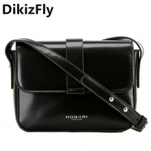 DikizFly 2020 Модные маленькие сумки с клапаном, женские сумки через плечо, женская сумка на плечо, Дамский кошелек, роскошные кожаные женские сумки 2024 - купить недорого