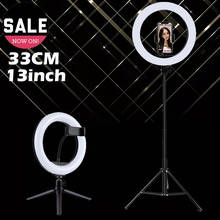 Video Lights Dimmable Light Selfie LED Ring Light USB Ring Lamp With Tripod Stand Rim Of Light To Make TikTok Youtube ringlight 2024 - buy cheap