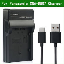LANFULANG-cargador de batería USB para cámara Panasonic, accesorio para CGA-DU06, CGR-DU06, NV, GS10, GS26, GS27, GS28, GS33, GS35, GS37, GS38, GS50, GS58, GS65 2024 - compra barato