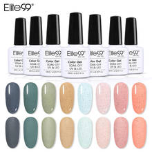 Elite99 10ml Coral Sand Gel Polish Soak Off UV LED Glitter Gel Varnish Semi Permanent Nail Polish UV Nail Art Manicure Paint 2024 - buy cheap