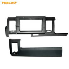 FEELDO Car Radio Stereo 2Din Fascia Frame for Toyota Hiace (RHD) 10.1" Big Screen CD/DVD Player Face Dash Mount Trim Kit 2024 - buy cheap