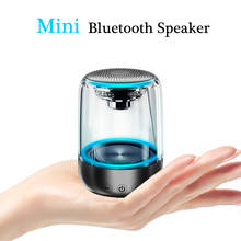 Best Mini speakers portable Bluetooth Wireless Speaker Portable Outdoor LED Light Stereo Music Surround Support TF AUX USB C7 2024 - buy cheap