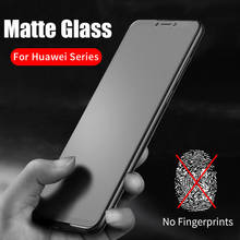 Vidrio Templado mate esmerilado para móvil, Protector de pantalla para Huawei Nova 5T 3 3i Honor 10 20 P20 Pro P40 P30 Lite P Smart Plus 2019 2024 - compra barato