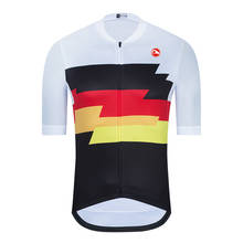 Летний велосипед рубашка для мужчин Велоспорт Джерси с коротким рукавом спортивная одежда дорожный велосипед Джерси Ropa Ciclismo Hombre команда рубашка 2021 2024 - купить недорого