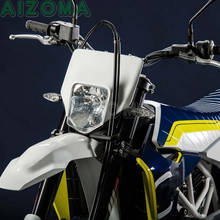 Farol de supermoto para motocross, branco, mx, enduro, smr, exc, fe tx, 125/150/250/300/350, 17-19 2024 - compre barato