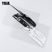 YOJA 18.3X12.2CM Ribbon Tilted Drift Personalized Body Decoration Car Sticker Accessories ZT4-0134 2024 - buy cheap