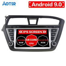 Android 9.0 Car DVD player GPS navigation For HYUNDAI I20 2014-2017 car multimedia system car head unit radio player audio video 2024 - buy cheap
