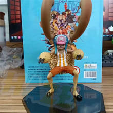 Figura de acción de One Piece, modelo de PVC de Tony Chopper, colección de juguetes para niños, figura de una pieza, regalos en caja 2024 - compra barato
