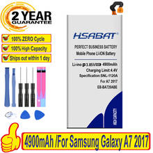 HSABAT 100% новый аккумулятор 4300 мАч для Samsung Galaxy A7 2017 / SM-A720 A720F A720S Galaxy J7 Pro SM-J730F / J7 2017 2024 - купить недорого