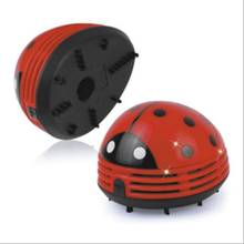 Battery Powered Cartoon Ladybug Vacuum Cleaner Desktop Keyboard Vacuum Cleaning Mini Dust Collector Crumb Sweeper Home Office 2024 - buy cheap