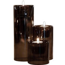 Suporte de velas vintage nórdico wb50zt, conjunto moderno, suporte de vela transparente preto, decorações de casamento, mesa 2024 - compre barato