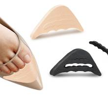 2Pcs Women High Heel Half Forefoot Insert Toe Plug Cushion Pain Relief Protector Big Shoes Toe Front Filler Adjustment With Hole 2024 - buy cheap