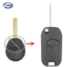 NEW FLIP 2 BUTTON KEY FOB CASE FOR BMW MINI ONE COOPER S REMOTE KEY SHELL 2024 - buy cheap