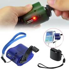 Protable Funny Low Power USB Hand Crank Charger Phone Charger Manual Generator Outdoor Hiking Camping Emergency Generator 2024 - buy cheap