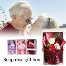 Christmas Valentine's Day Gift Soap Sakura Rose Bouquet Creatives Gift Novelty Gift CLH@8 2024 - buy cheap