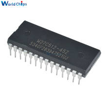EPROM-Chip IC W27C512 de 64K x 8, circuito integrado de baja potencia de alta velocidad, borrable eléctricamente, 5 unidades/lote, W27C512 2024 - compra barato