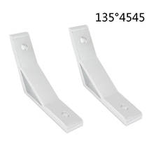 Junta de conexión de soporte de ángulo de esquina, 135 grados, 4545, 45x45, para perfil de aluminio de serie 4545, 2 piezas 2024 - compra barato